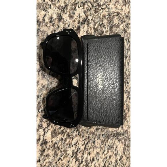 CELINE CL40205U Acetate Aviator Sunglasses - Picture 4 of 11